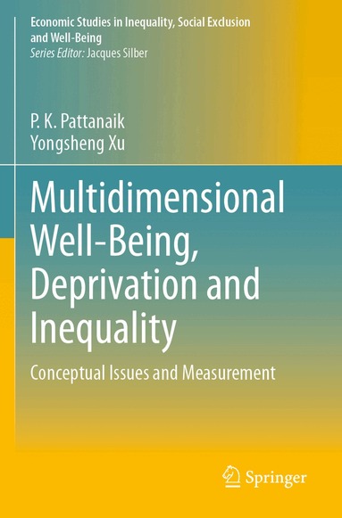 P. K. Pattanaik, Yongsheng Xu - Multidimensional Well-Being, Deprivation and Inequality, Häftad
