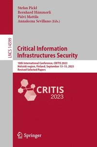 bokomslag Critical Information Infrastructures Security