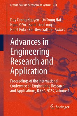 Advances in Engineering Research and Application 1