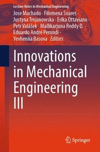 bokomslag Innovations in Mechanical Engineering III