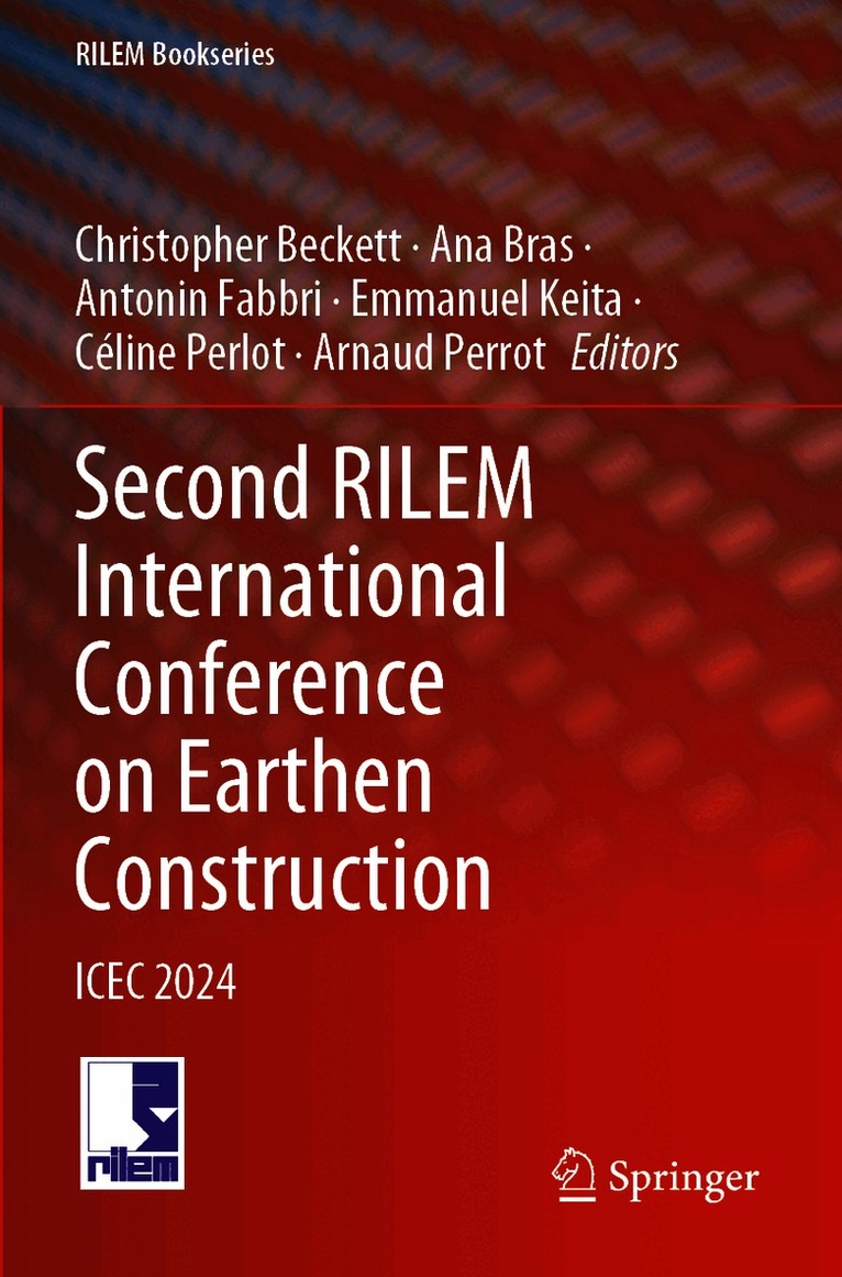 Second RILEM International Conference on Earthen Construction