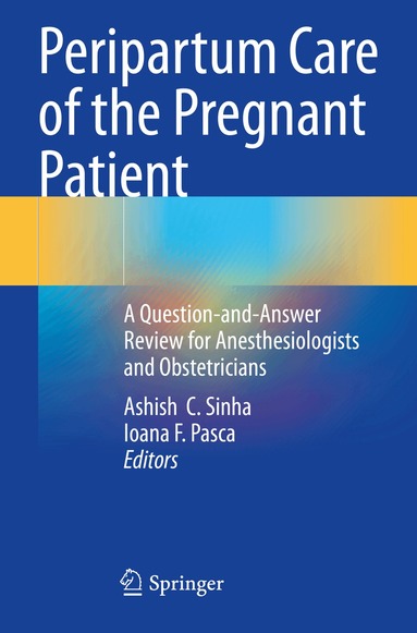 Ashish  C. Sinha, Ioana F. Pasca - Peripartum Care of the Pregnant Patient, Häftad