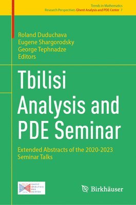 Tbilisi Analysis and PDE Seminar 1