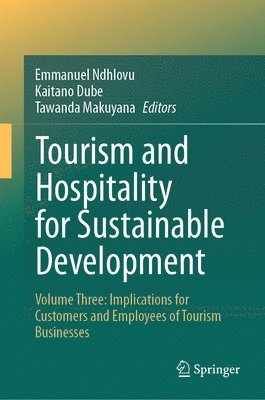 bokomslag Tourism and Hospitality for Sustainable Development