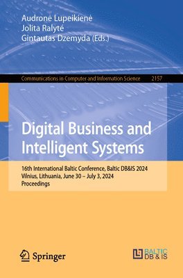 bokomslag Digital Business and Intelligent Systems