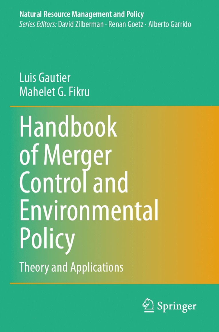 Handbook of Merger Control and Environmental Policy