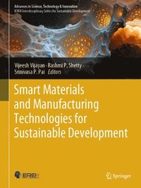 bokomslag Smart Materials and Manufacturing Technologies for Sustainable Development