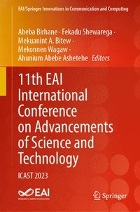 bokomslag 11th EAI International Conference on Advancements of Science and Technology