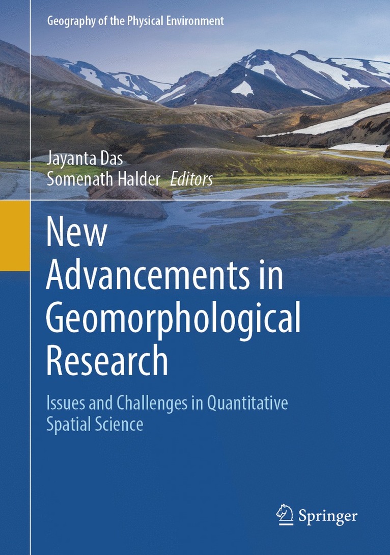 Jayanta Das, Somenath Halder - New Advancements in Geomorphological Research, Inbunden