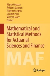 bokomslag Mathematical and Statistical Methods for Actuarial Sciences and Finance