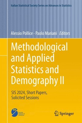 Methodological and Applied Statistics and Demography II 1