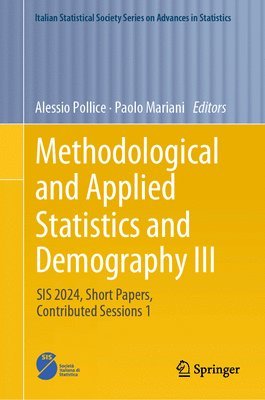 bokomslag Methodological and Applied Statistics and Demography III