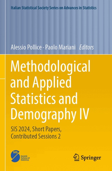 Alessio Pollice, Paolo Mariani - Methodological and Applied Statistics and Demography IV, Häftad