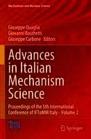 Advances in Italian Mechanism Science