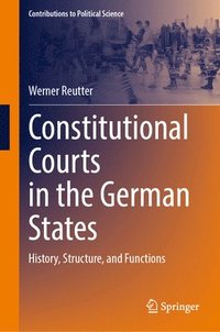 bokomslag Constitutional Courts in the German States