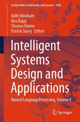 bokomslag Intelligent Systems Design and Applications