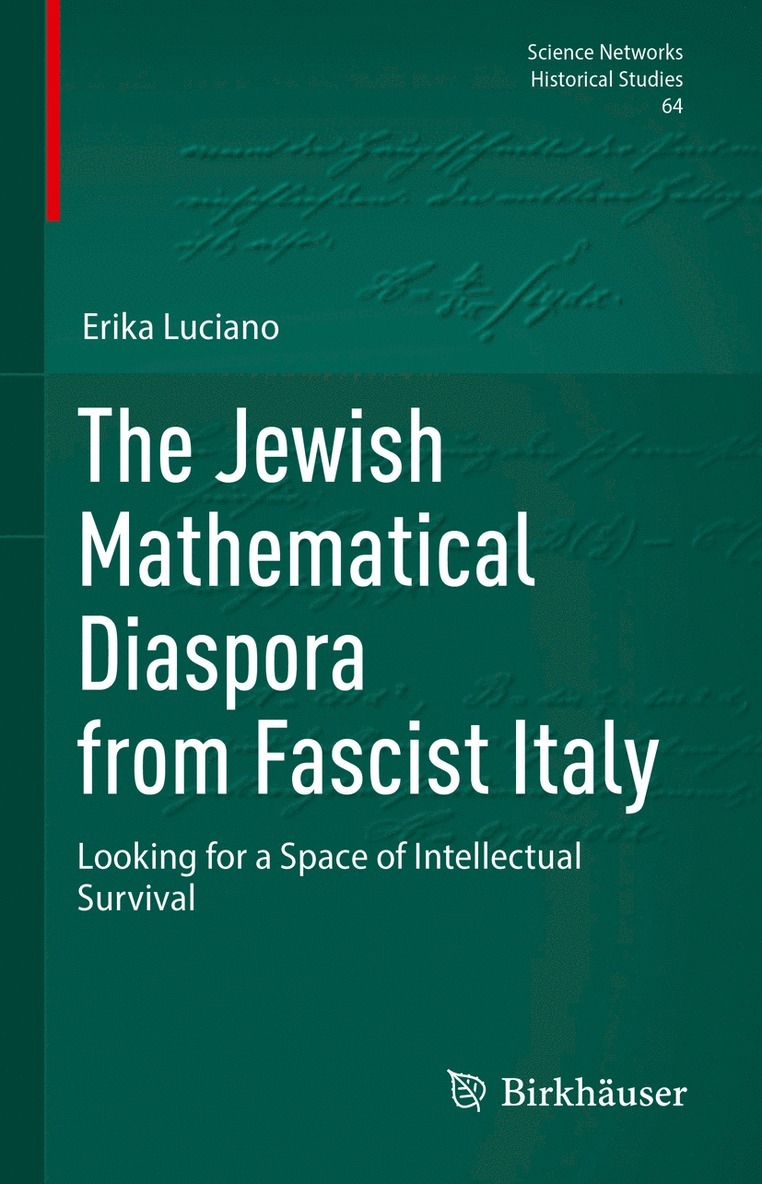 Erika Luciano - Jewish Mathematical Diaspora from Fascist Italy, Inbunden