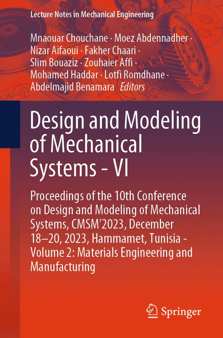 Design and Modeling of Mechanical Systems - VI 1