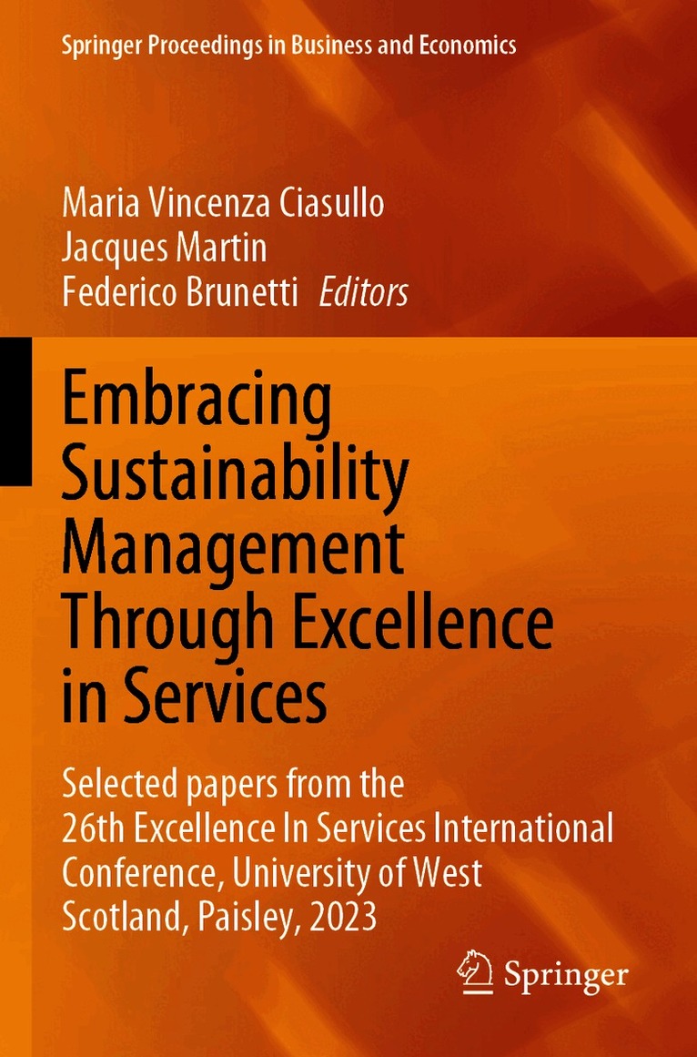 Embracing Sustainability Management Through Excellence in Services
