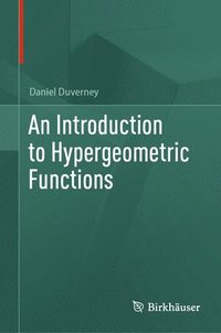 bokomslag An Introduction to Hypergeometric Functions