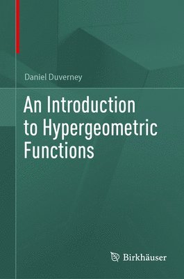 bokomslag An Introduction to Hypergeometric Functions