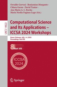 bokomslag Computational Science and Its Applications  ICCSA 2024 Workshops