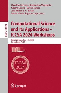 bokomslag Computational Science and Its Applications - ICCSA 2024 Workshops