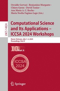 bokomslag Computational Science and Its Applications  ICCSA 2024 Workshops