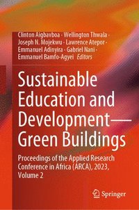 bokomslag Sustainable Education and Development  Green Buildings