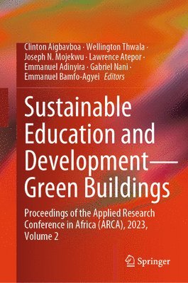 bokomslag Sustainable Education and DevelopmentGreen Buildings