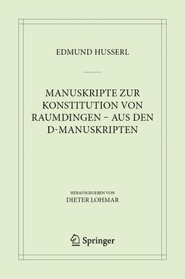 Manuskripte zur Konstitution von Raumdingen  aus den D-Manuskripten 1