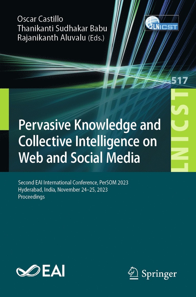 Pervasive Knowledge and Collective Intelligence on Web and Social Media 1