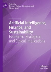 bokomslag Artificial Intelligence, Finance, and Sustainability