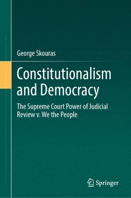 bokomslag Constitutionalism and Democracy