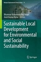 Bhanwar Vishvendra Raj Singh, Amit Kumar Batar - Sustainable Local Development for Environmental and Social Sustainability, Häftad
