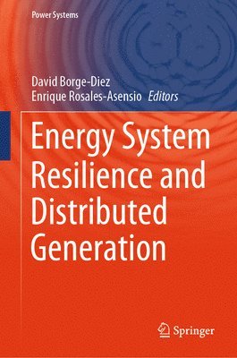 bokomslag Energy System Resilience and Distributed Generation