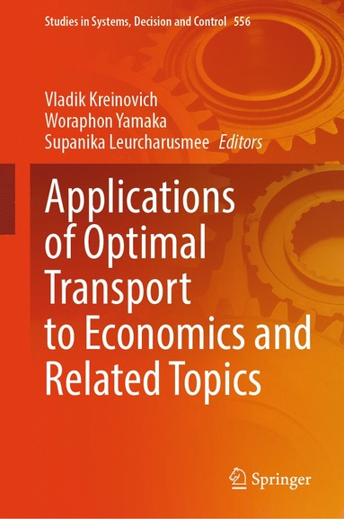 bokomslag Applications of Optimal Transport to Economics and Related Topics
