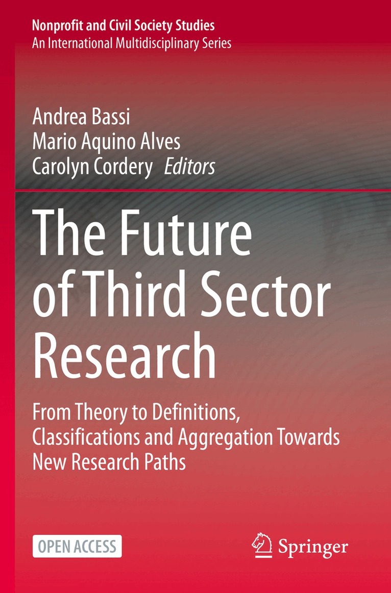Andrea Bassi, Mario Aquino Alves, Carolyn Cordery - Future of Third Sector Research, Häftad