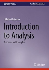 bokomslag Introduction to Analysis