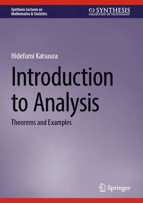 Introduction to Analysis 1