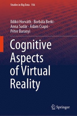 bokomslag Cognitive Aspects of Virtual Reality