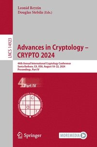 bokomslag Advances in Cryptology - CRYPTO 2024