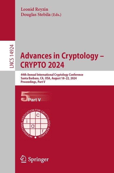 bokomslag Advances in Cryptology - CRYPTO 2024