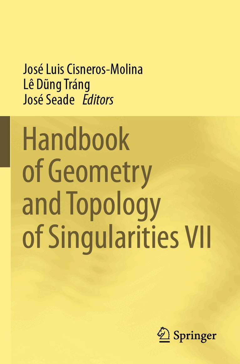 José Luis Cisneros-Molina, Lê Dũng Tráng, José Seade - Handbook of Geometry and Topology of Singularities VII, Häftad