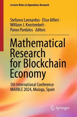 bokomslag Mathematical Research for Blockchain Economy