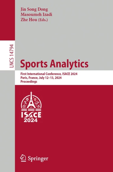 Jin Song Dong, Masoumeh Izadi, Zhe Hou - Sports Analytics, Häftad