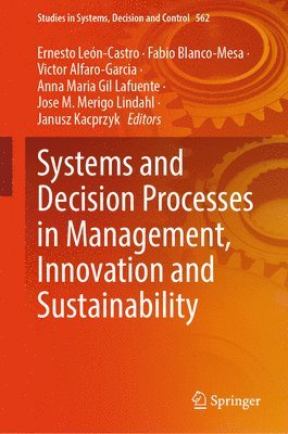 bokomslag Systems and Decision Processes in Management, Innovation and Sustainability