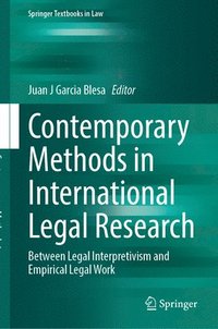 bokomslag Contemporary Methods in International Legal Research