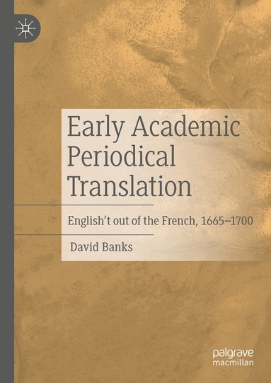David Banks - Early Academic Periodical Translation, Inbunden