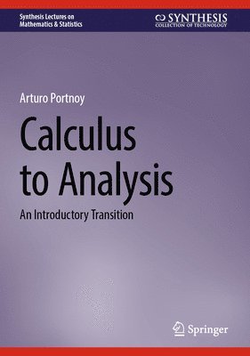 bokomslag Calculus to Analysis